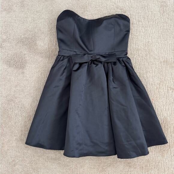 NWT The New Arrivals by ILKYAZ OZEL Clea A Line Elegant Satin Dress US 8 - Picture 4 of 9